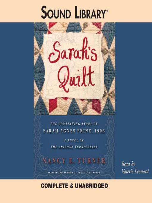 Title details for Sarah's Quilt by Nancy E. Turner - Wait list